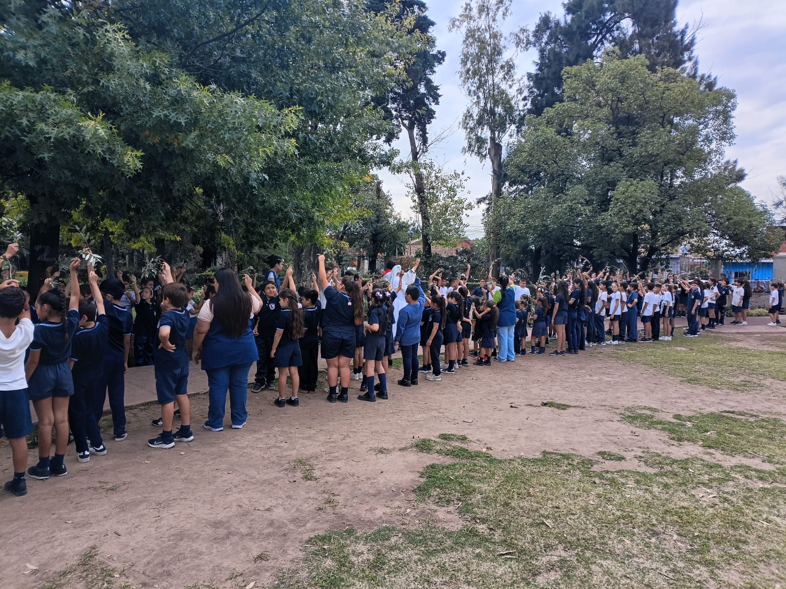 Celebración pascual compartida en una de las comunidades de la Provincia